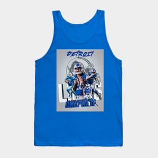 Detroit Lions Football Tank Top